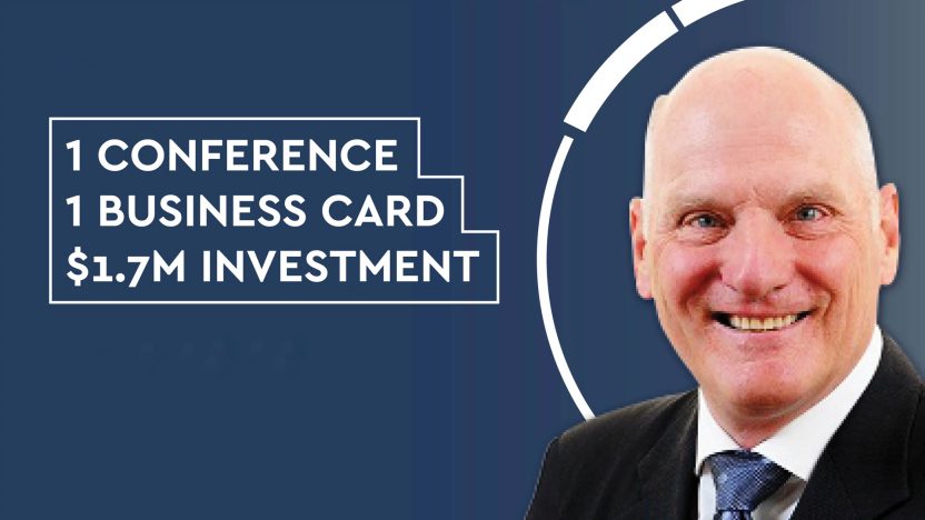 How 1 Conference and 1 Business Card Turned Into a $1.7M Investment
