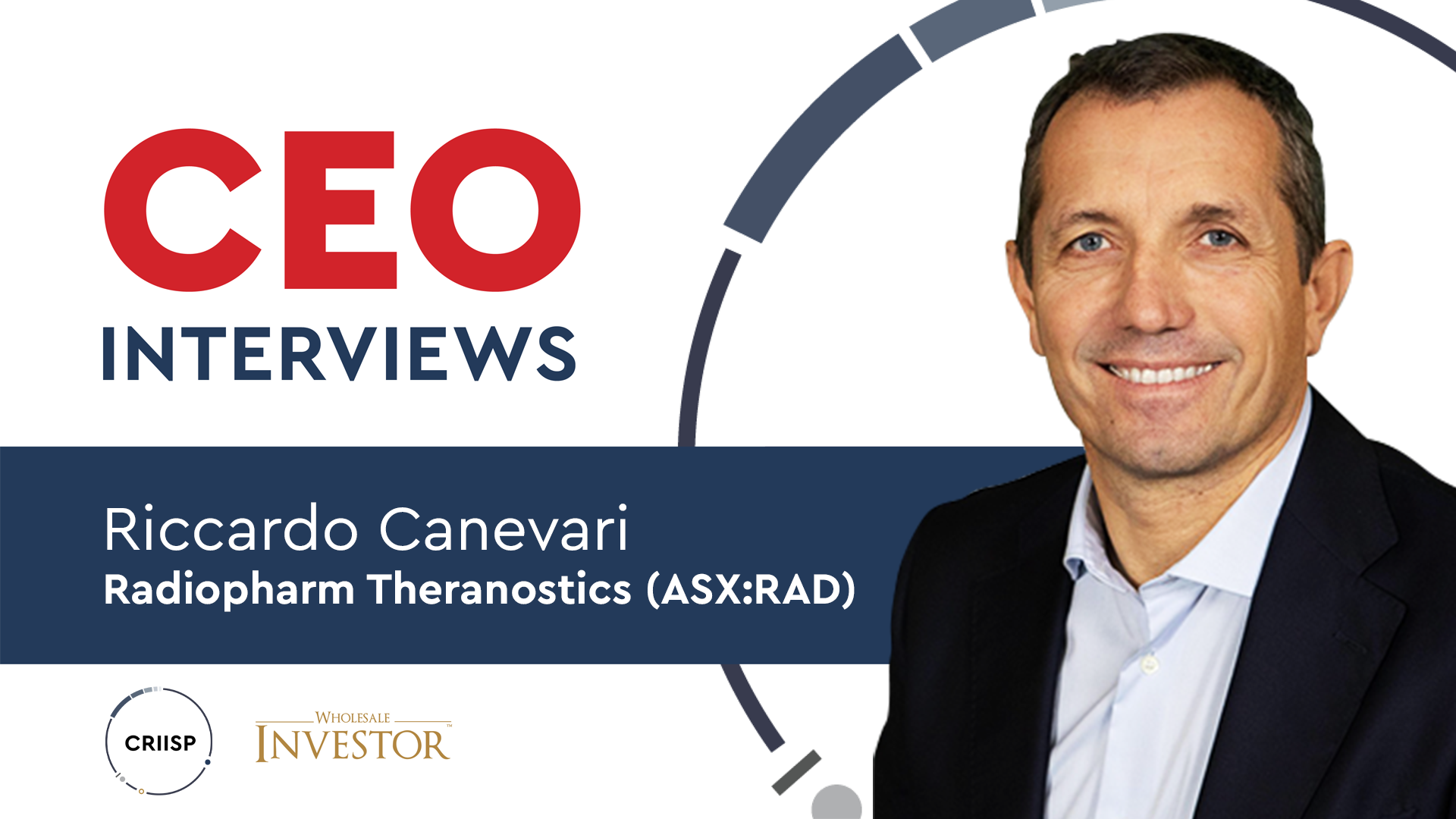 Riccardo Canevari of Radiopharm Theranostics (ASX:RAD)