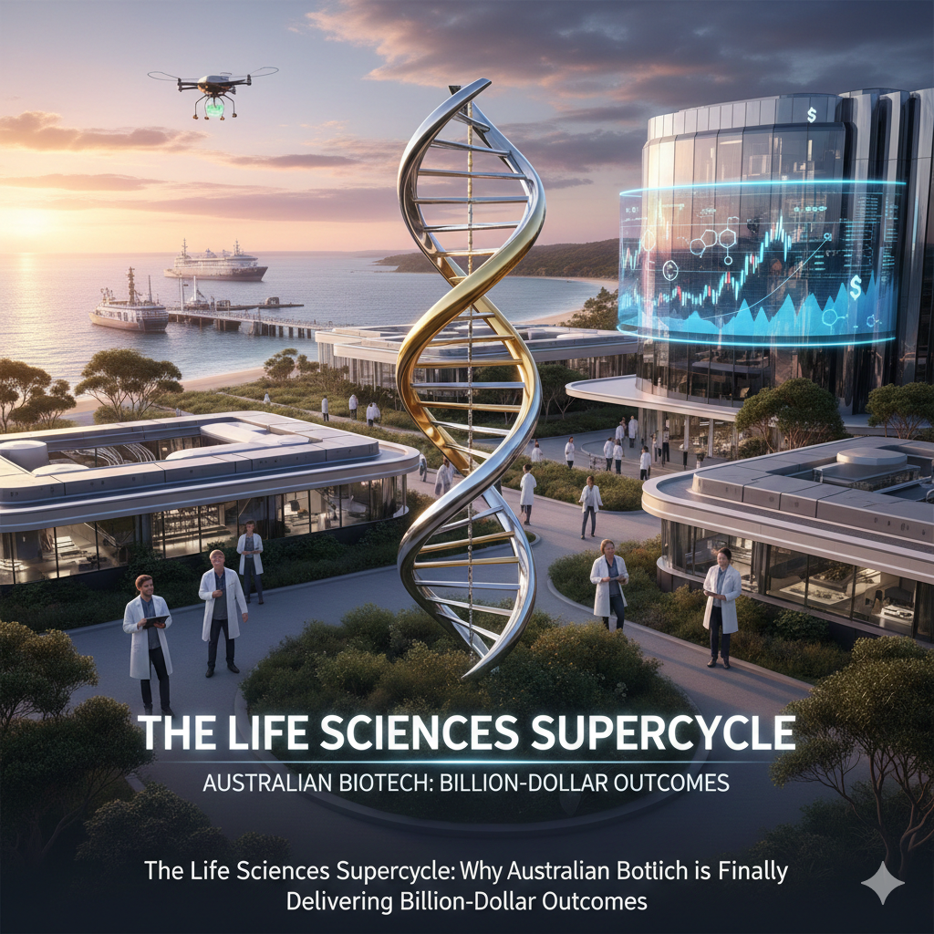 The Life Sciences Supercycle: Why Australian Biotech is Finally Delivering Billion-Dollar Outcomes