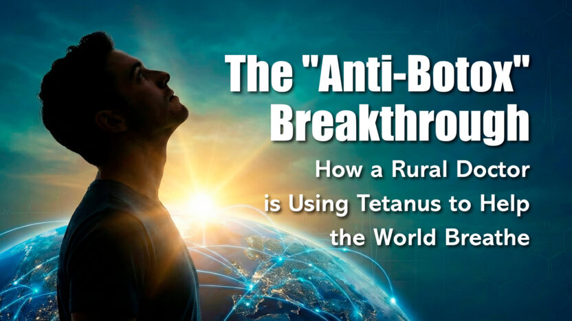 The “Anti-Botox” Breakthrough: How a Rural Doctor is Using Tetanus to Help the World Breathe