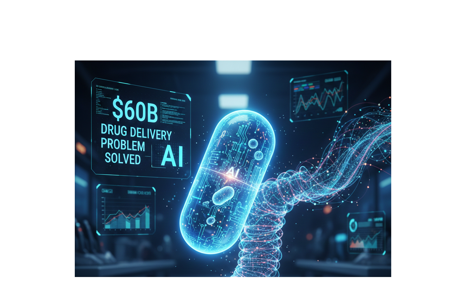 The Better Pill to Swallow: Solving the $60B Drug Delivery Problem with AI