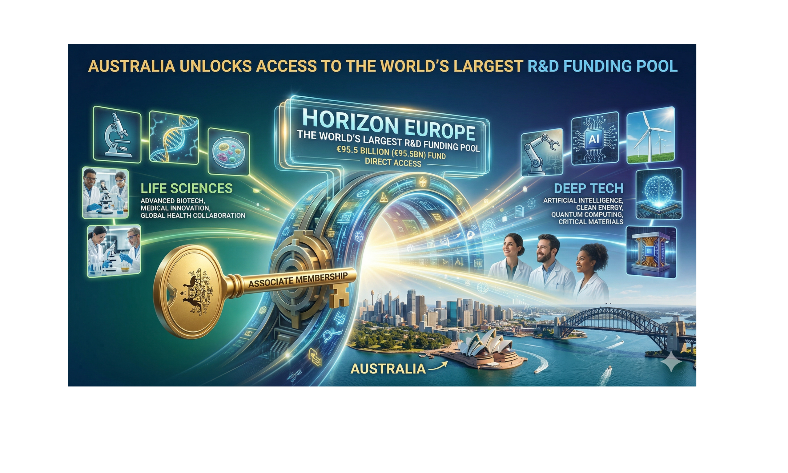 Australia Just Unlocked Access to the World’s Largest R&D Funding Pool. Here’s What It Means for Life Sciences and Deep Tech