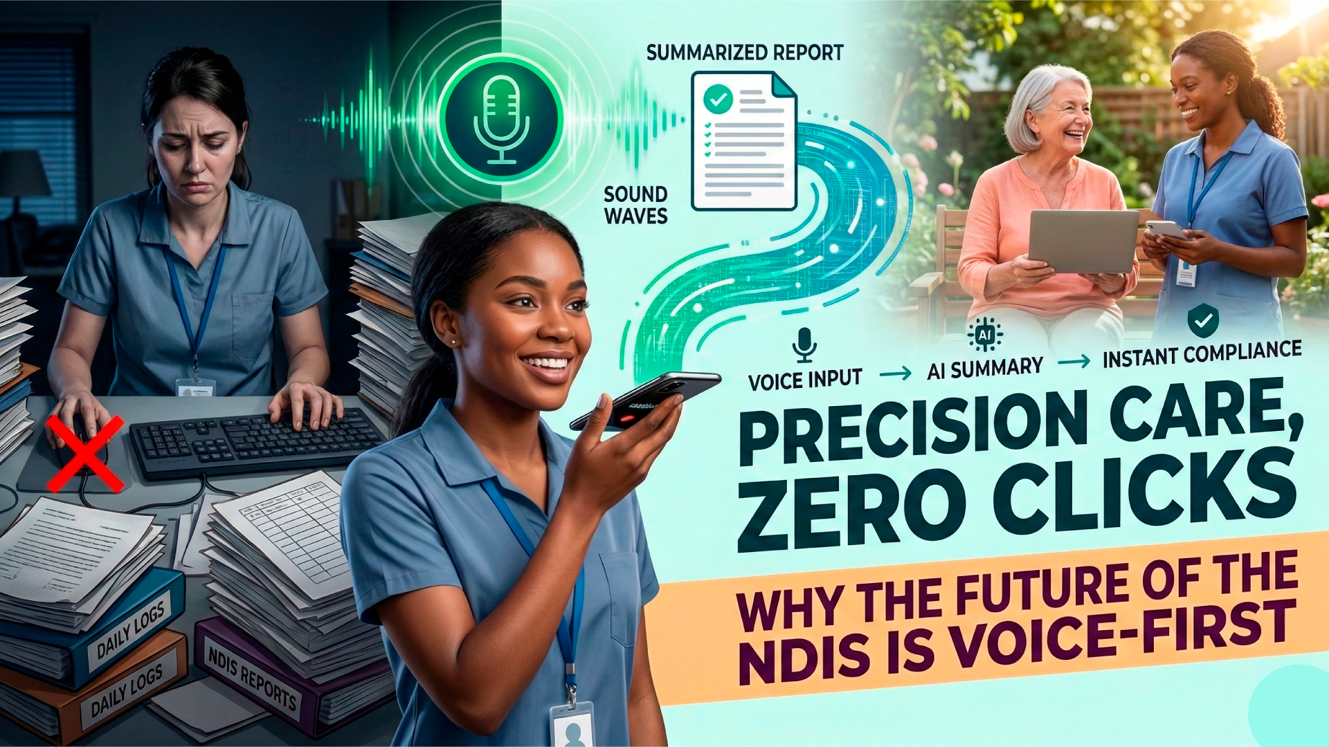Precision Care, Zero Clicks: Why the Future of the NDIS is Voice-First