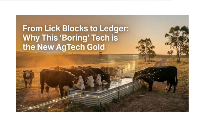From Lick Blocks to Ledger: Why This ‘Boring’ Tech is the New AgTech Gold