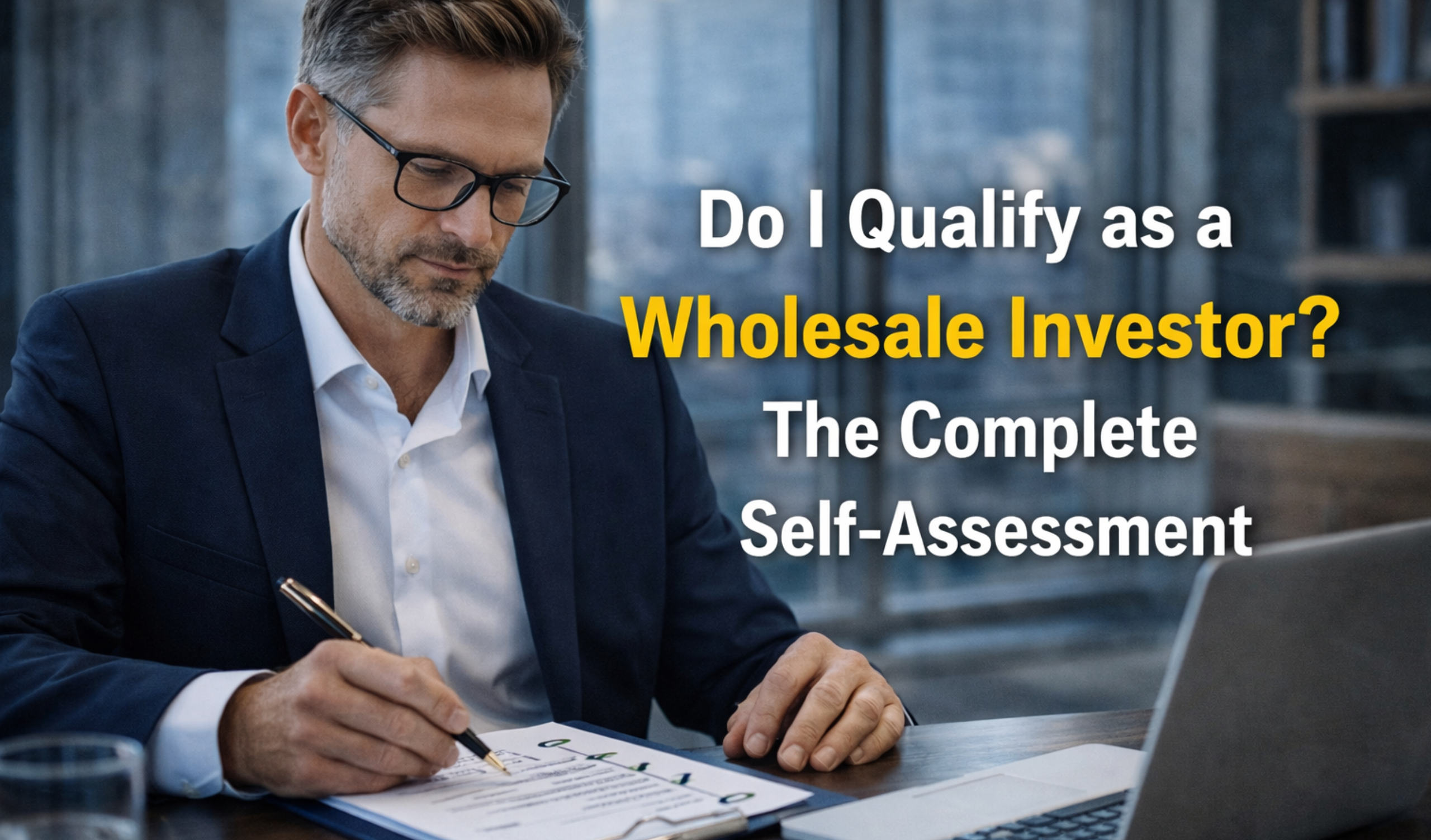 Do I Qualify as a Wholesale Investor? The Complete Self-Assessment