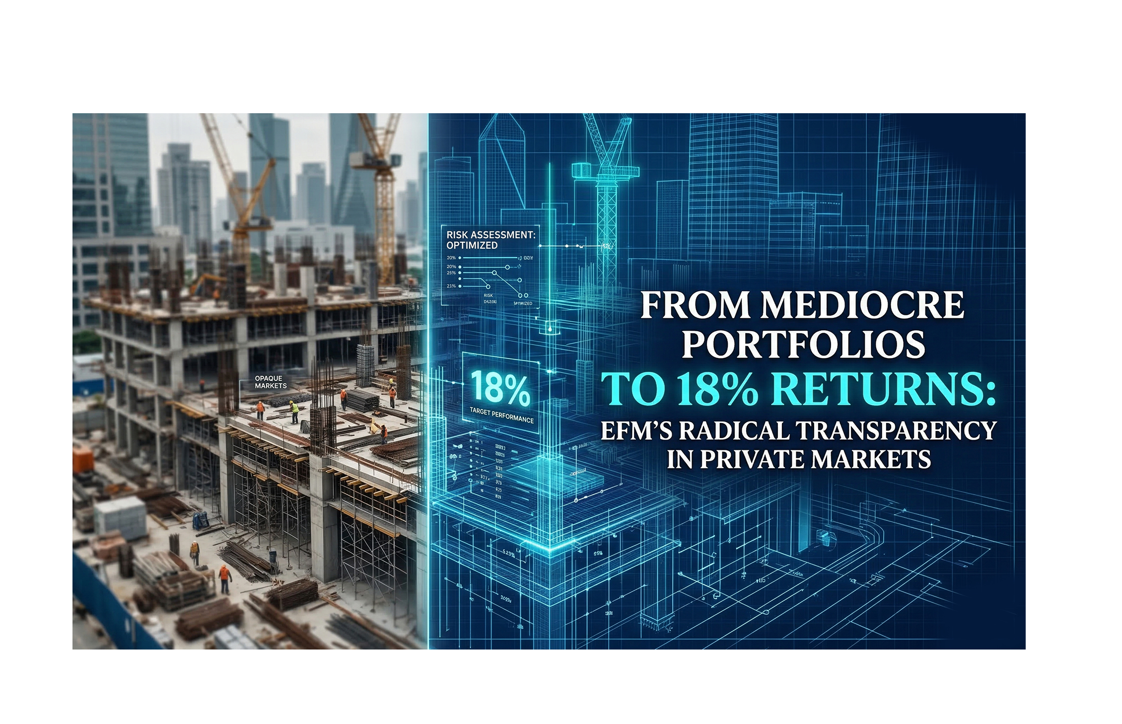 From Mediocre Portfolios to 18% Returns: EFM’s Radical Transparency in Private Markets