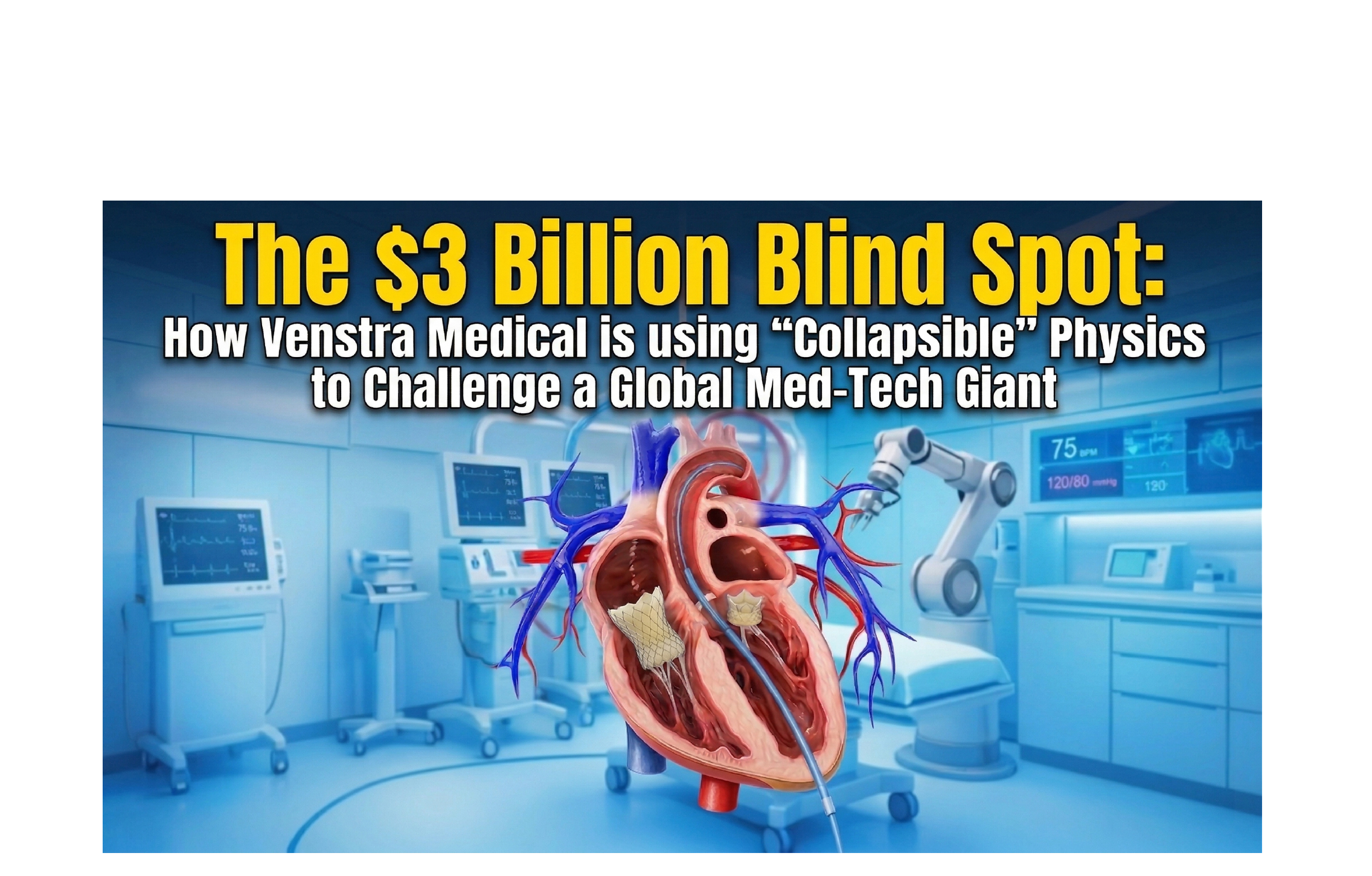 The $3 Billion Blind Spot: How Venstra Medical is using “Collapsible” Physics to Challenge a Global Med-Tech Giant